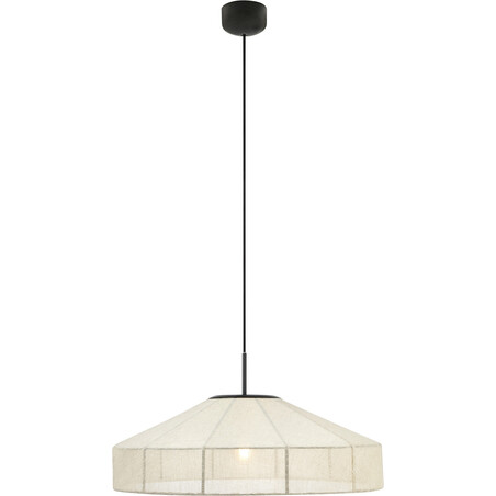 Lampa wisząca Japandi Alia beżowo-czarna | Markslojd