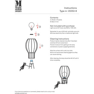 Lampa Japandi Globo Markslojd | Elegancki design, 299 PLN