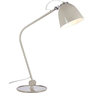 Lampa stołowa Tilt szaro-beżowa Markslojd - Skandynawski design