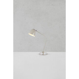 Lampa stołowa Tilt szaro-beżowa Markslojd - Skandynawski design