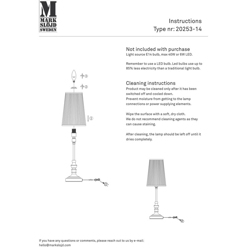 Lampa Noble Markslojd - Elegancki Design | Sklep z Lampami