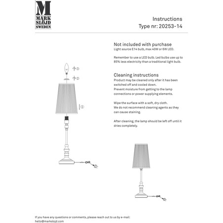 Lampa Noble Markslojd - Elegancki Design | Sklep z Lampami