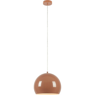 Lampa wisząca kula metalowa Pop 28m brązowa Markslojd - Retro design