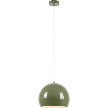 Lampa wisząca kula zielona Markslojd Pop 28cm - Stylowe oświetlenie