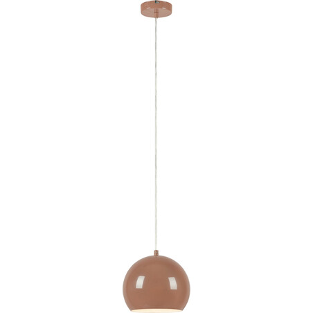 Lampa wisząca kula metalowa Pop 20cm brązowa Markslojd - Kup teraz!