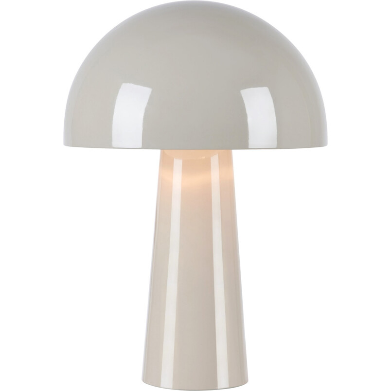 Lampa stołowa Mantar - szaro-beżowa Markslojd | Retro i nowoczesny styl