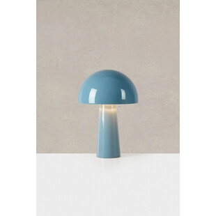 Lampa stołowa Mantar niebieska Markslojd | Retro design