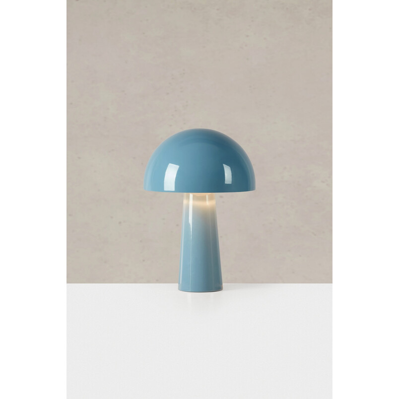 Lampa stołowa Mantar niebieska Markslojd | Retro design