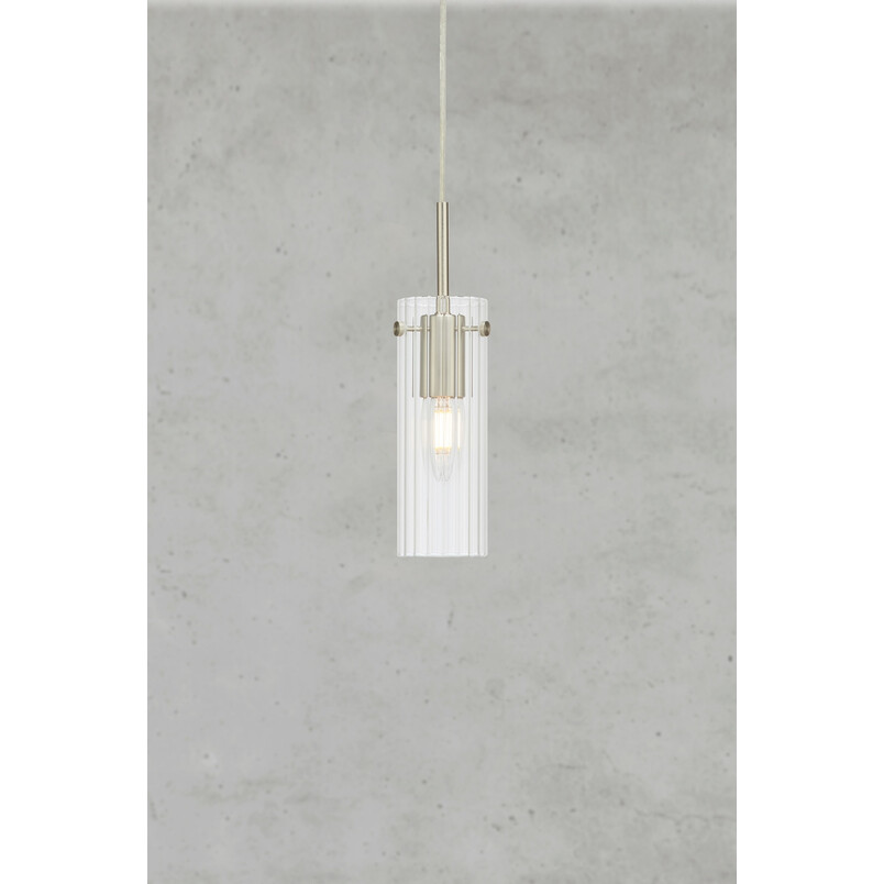 Lampa wisząca Tibia - szklana tuba, Markslojd | Elegancki design