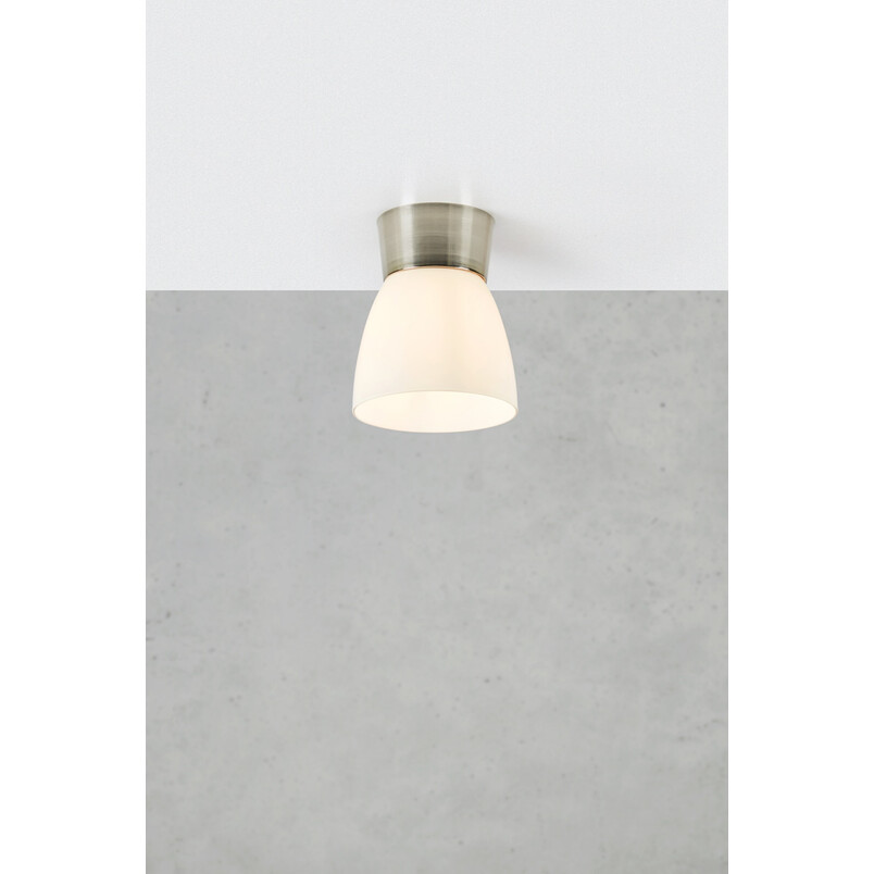 Plafon szklany Nerja 18cm biały - Markslojd | Elegancki design
