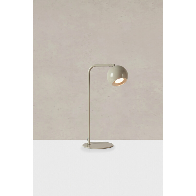 Lampa stołowa kula retro Pop szara Markslojd | Sklep z lampami
