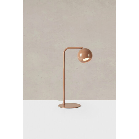 Lampa stołowa kula retro Pop brązowa Markslojd - Odkryj styl!