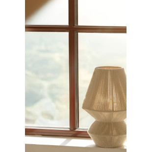 Lampa stołowa boho Razzo - Markslojd | Beżowa, 34cm