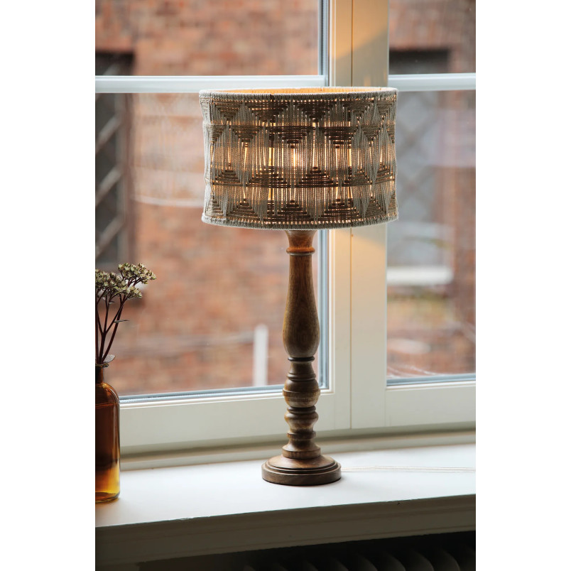 Lampa stołowa boho Markslojd Ano - Beż, Brąz - Odkryj ciepło i styl!