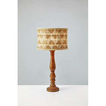 Lampa stołowa boho Markslojd Ano - Beż, Brąz - Odkryj ciepło i styl!