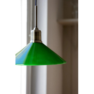 Lampa wisząca Vela - Markslojd, antyczny mosiądz, zielony | Kup teraz!