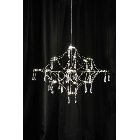 Żyrandol Kryształowy Efesos LED Markslojd | 60cm