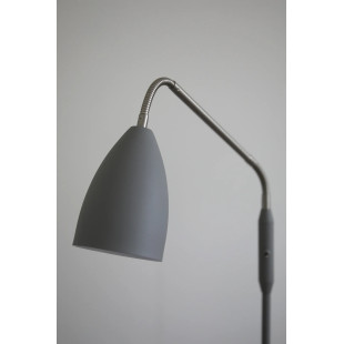 Lampa podłogowa LED Patro szara 140cm - Markslojd | Ściemniacz