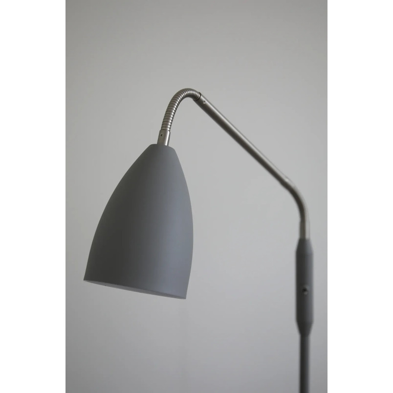 Lampa podłogowa LED Patro szara 140cm - Markslojd | Ściemniacz