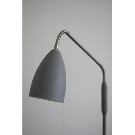 Lampa podłogowa LED Patro szara 140cm - Markslojd | Ściemniacz