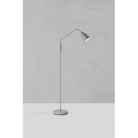 Lampa podłogowa LED Patro szara 140cm - Markslojd | Ściemniacz