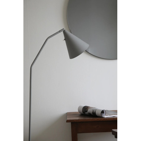 Lampa podłogowa Funil LED szara Markslojd | Ściemniacz, 144cm