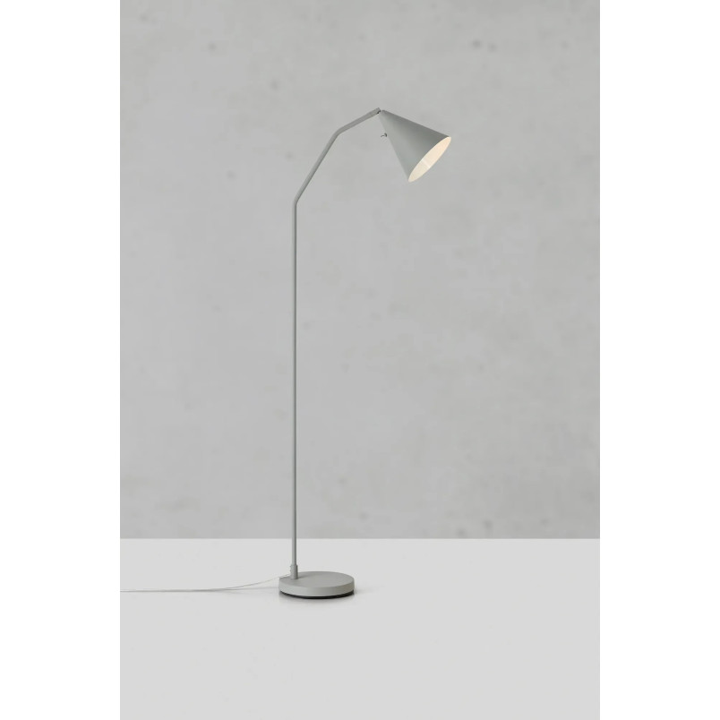 Lampa podłogowa Funil LED szara Markslojd | Ściemniacz, 144cm