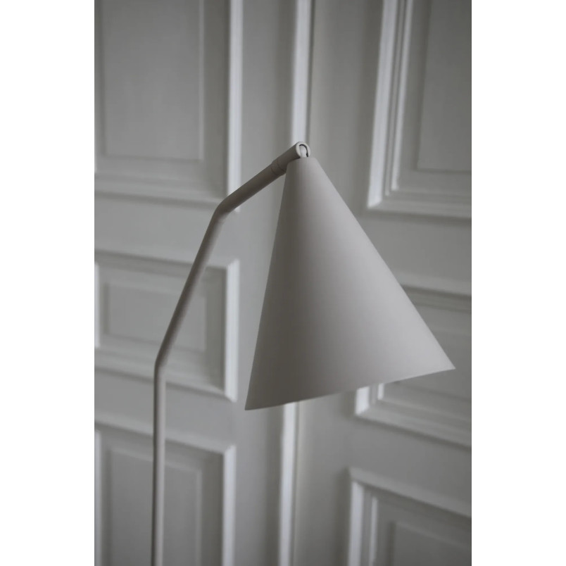 Lampa podłogowa Funil LED beżowa - Markslojd | Skandynawski Design