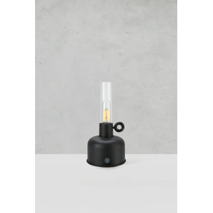 Lampa Astrid LED Markslojd - Retro, Przenośna, Czarna