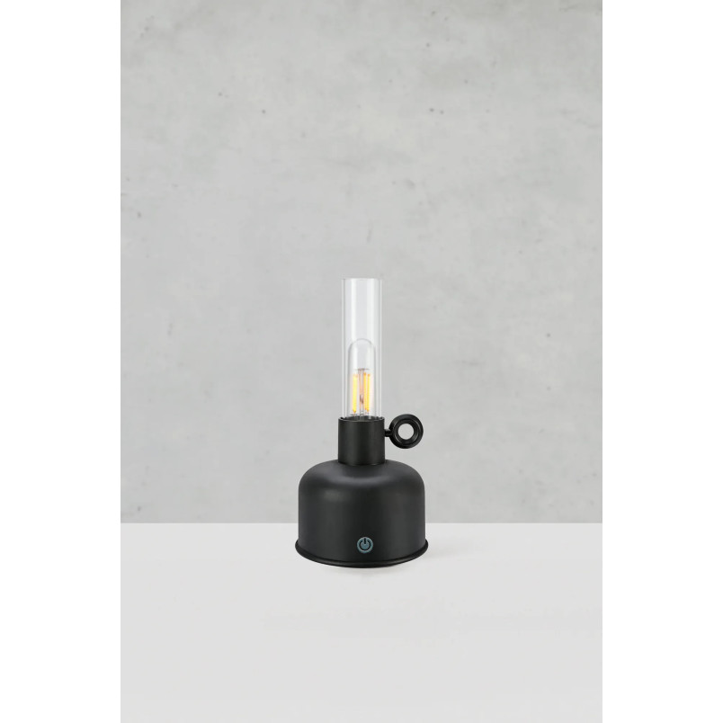 Lampa Astrid LED Markslojd - Retro, Przenośna, Czarna