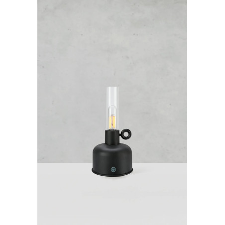 Lampa Astrid LED Markslojd - Retro, Przenośna, Czarna