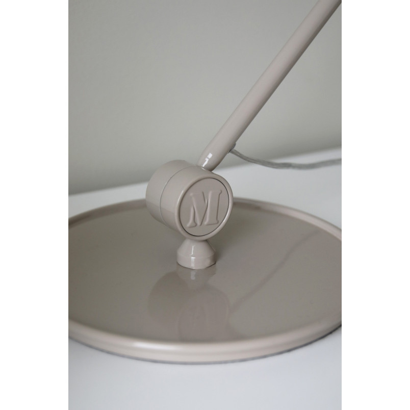 Lampa stołowa Tilt szaro-beżowa Markslojd - Skandynawski design