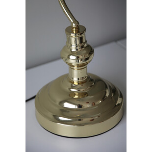 Lampa biurkowa Bankers mosiądz Markslojd | 42cm