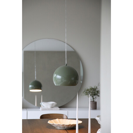 Lampa wisząca kula zielona Markslojd Pop 28cm - Stylowe oświetlenie