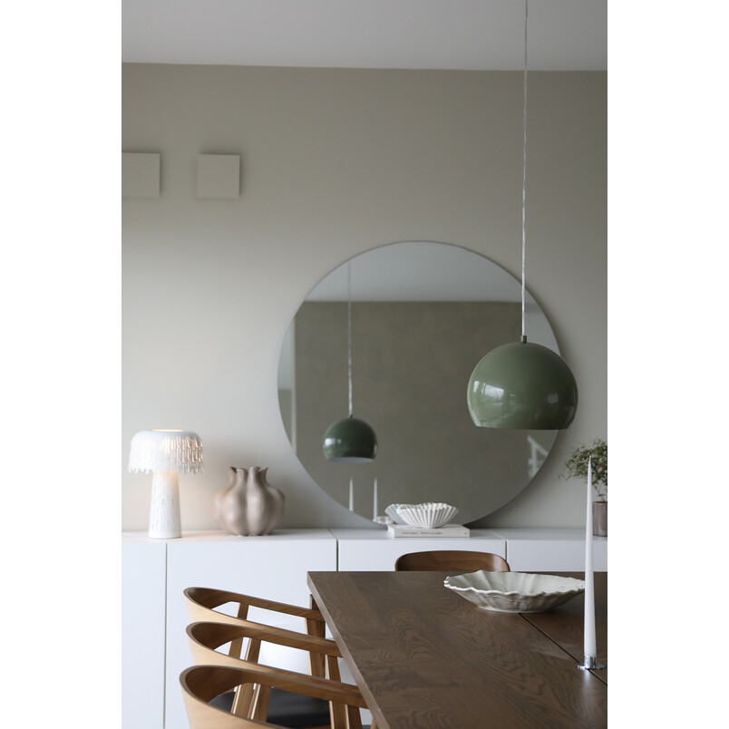 Lampa wisząca kula zielona Markslojd Pop 28cm - Stylowe oświetlenie