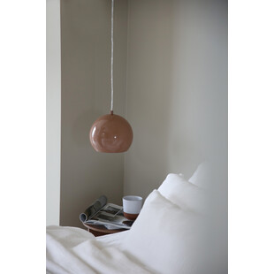 Lampa wisząca kula metalowa Pop 20cm brązowa Markslojd - Kup teraz!