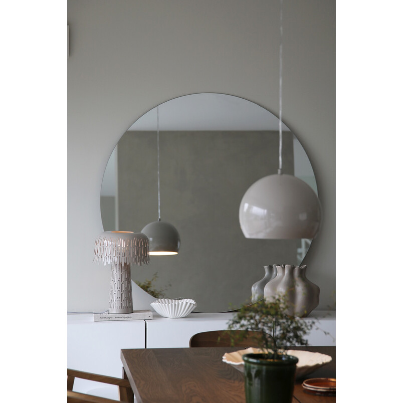 Lampa stołowa Verbera szaro-beżowa | Markslojd - Stylowe oświetlenie
