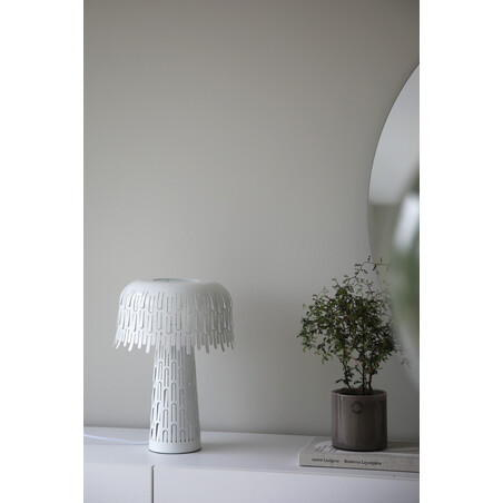 Lampa stołowa Verbera biała Markslojd | Stylowe oświetlenie