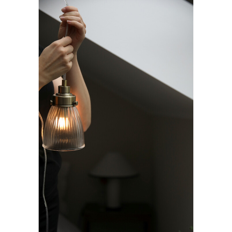 Lampa wisząca szklana Bellis - Retro design Markslojd | 169 PLN