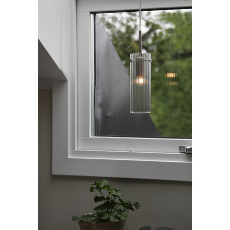 Lampa wisząca Tibia - szklana tuba, Markslojd | Elegancki design