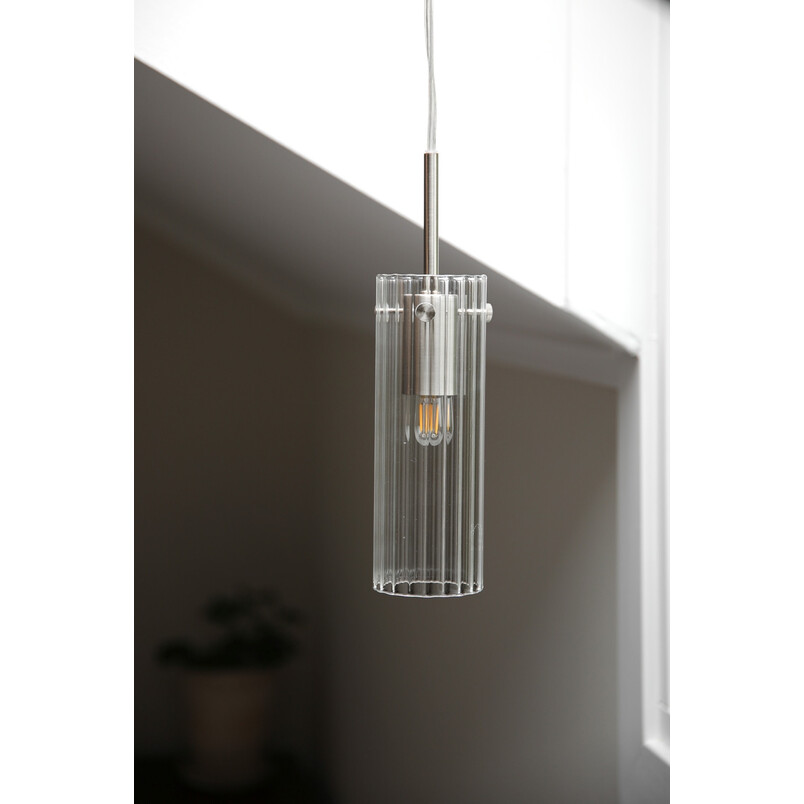 Lampa wisząca Tibia - szklana tuba, Markslojd | Elegancki design