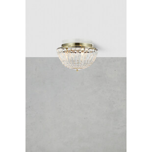 Plafon glamour do łazni Estelle LED 30cm złoty | Markslojd