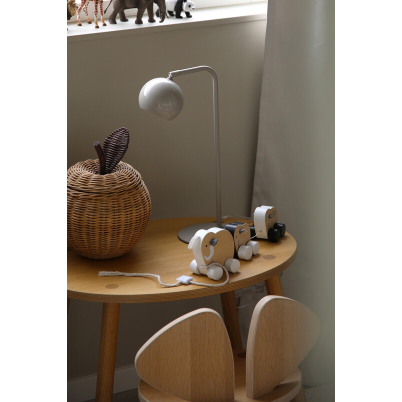Lampa stołowa kula retro Pop szara Markslojd | Sklep z lampami