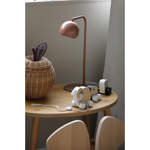 Lampa stołowa kula retro Pop brązowa Markslojd - Odkryj styl!
