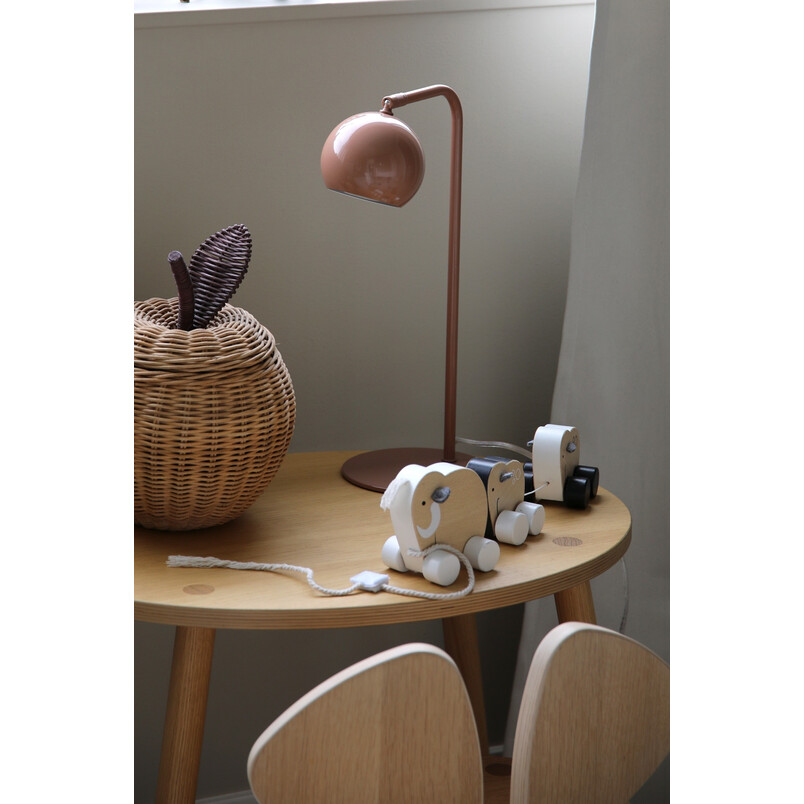 Lampa stołowa kula retro Pop brązowa Markslojd - Odkryj styl!
