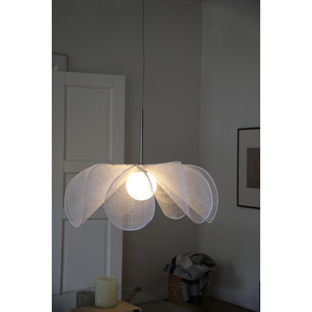 Lampa wisząca Styrka 75cm biała Markslojd - Elegancki design