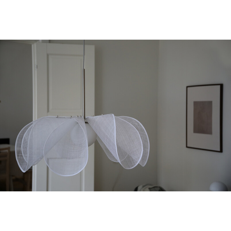 Lampa wisząca Styrka 75cm biała Markslojd - Elegancki design