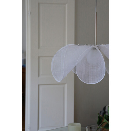 Lampa wisząca Styrka 75cm biała Markslojd - Elegancki design