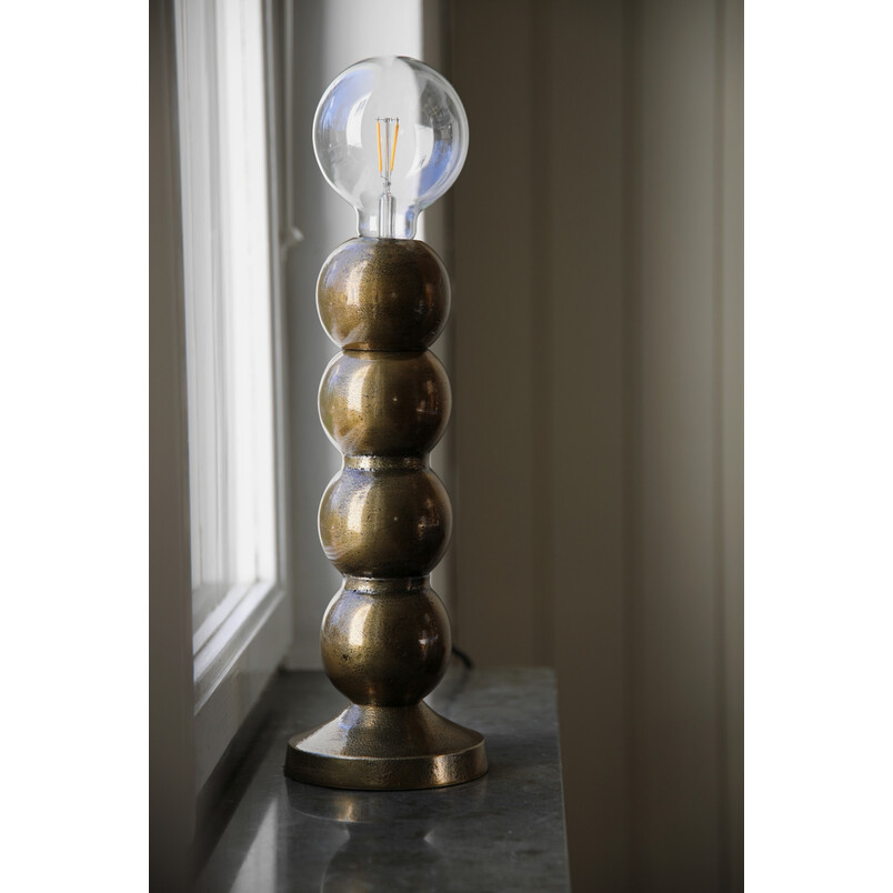 Lampa stołowa orientalna złota Markslojd | Gong