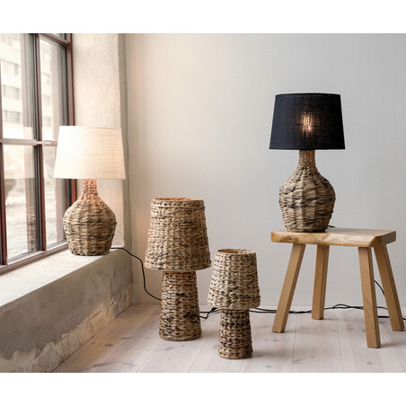 Lampa stołowa pleciona Paglia | Markslojd | Rustykalny Design